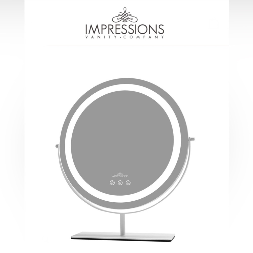 impressions vanity ring light mirror